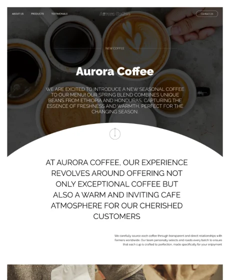 Aurora Coffee Craft