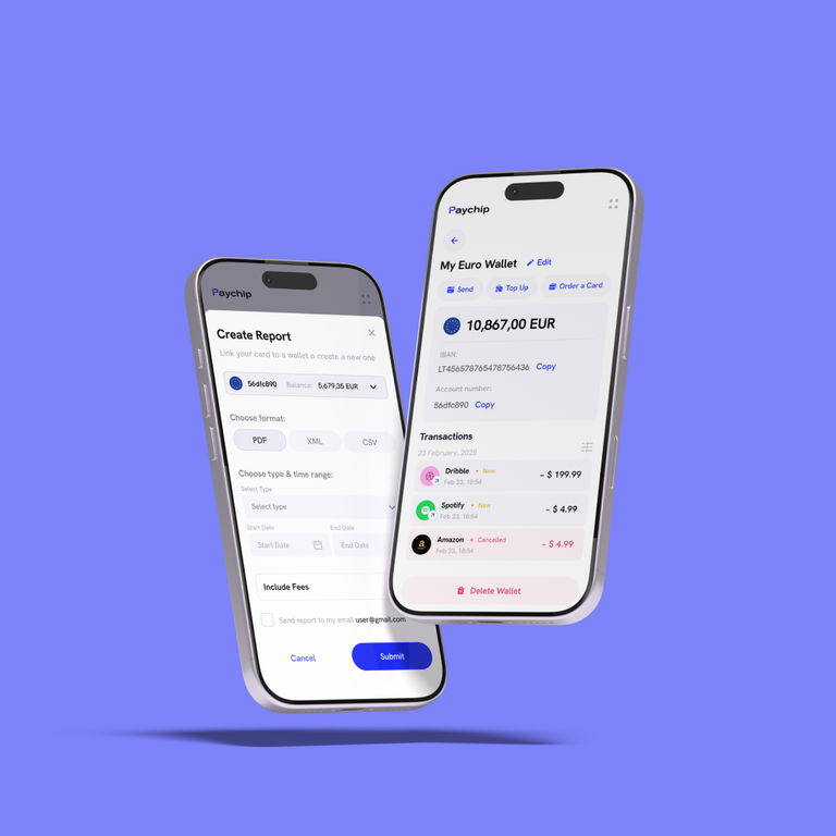 PayChip — Mobile App for Accounts, Cards, and Global Payments