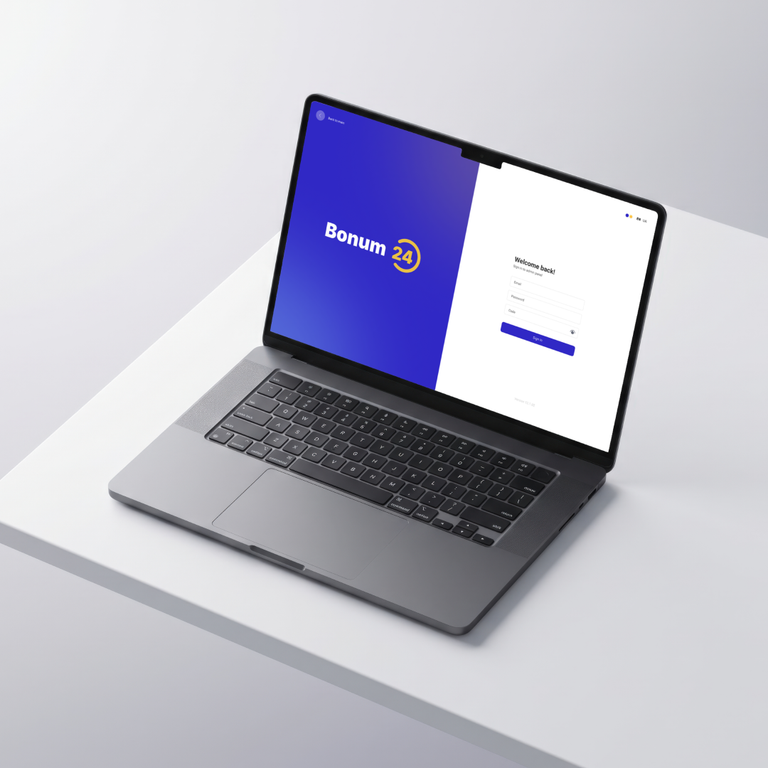Bonum 24 — Admin Panel for a Crypto-to-Fiat Exchange Platform