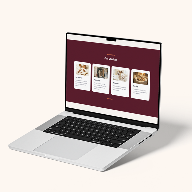 Star Treatment — Premium Pet Care Website