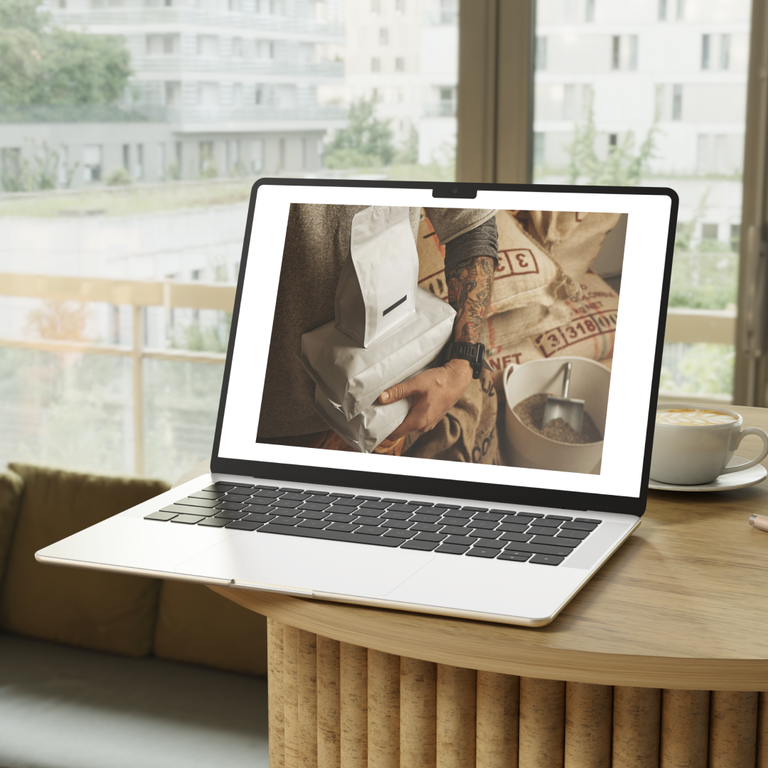 Aurora Coffee — Custom Website for a Specialty Coffee Brand