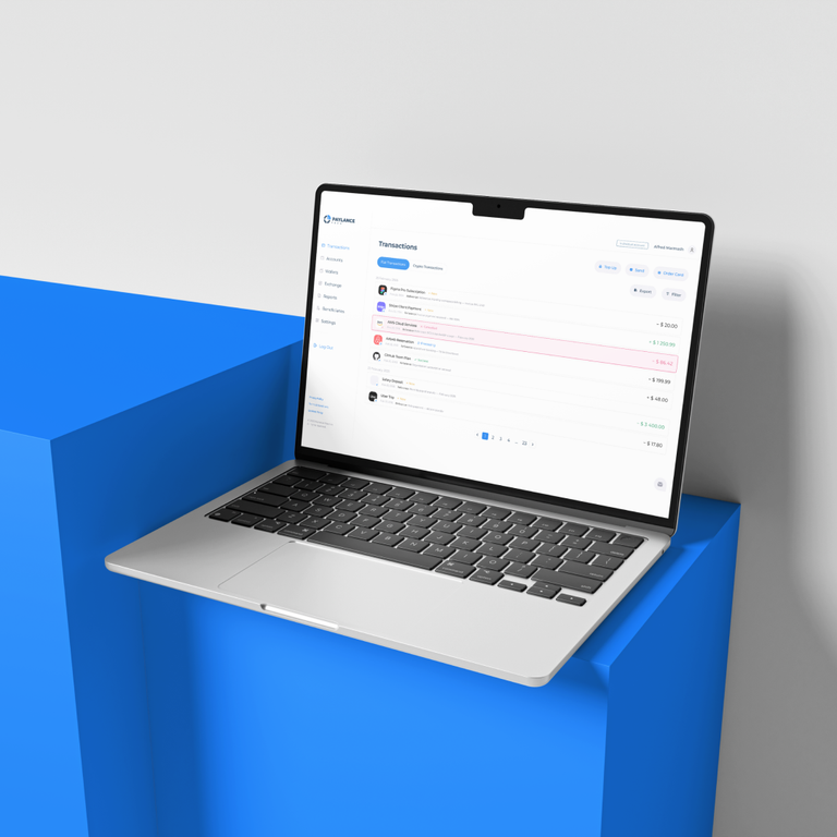 Paylance — White-Label Digital Banking Client Platform