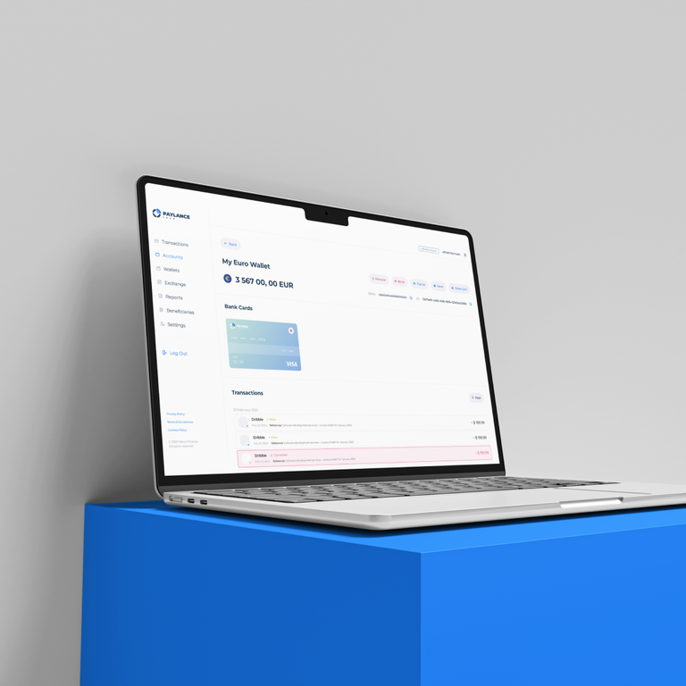 Paylance — White-Label Digital Banking Client Platform