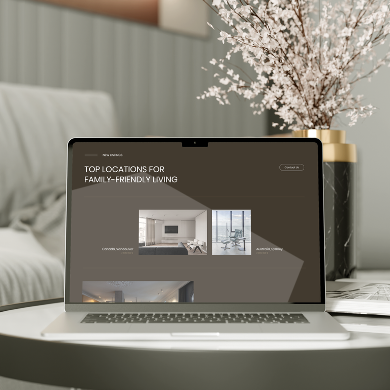 Inspire Decor — сайт элитной недвижимости и дизайна интерьеров