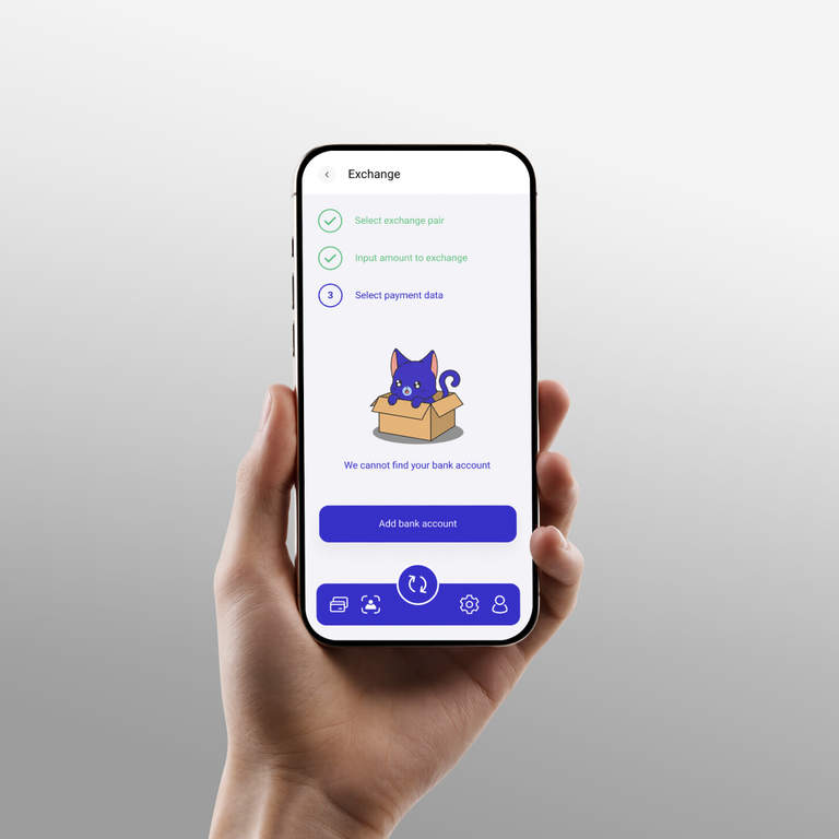 Bonum 24 — Mobile App for Crypto-to-Fiat Exchange