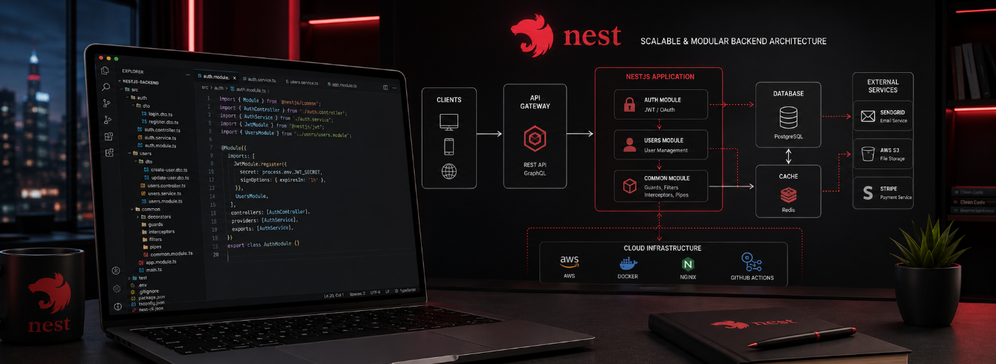 NestJS Development Services: Complete Guide for Modern Businesses