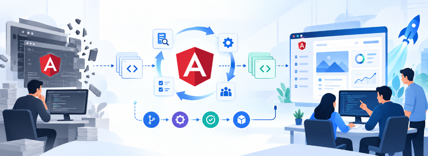 an incremental Angular upgrade