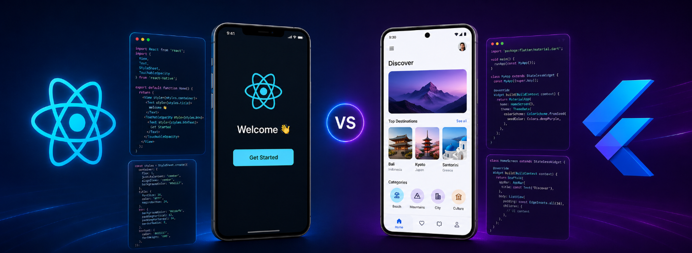 React Native или Flutter: какой фреймворк выбрать?