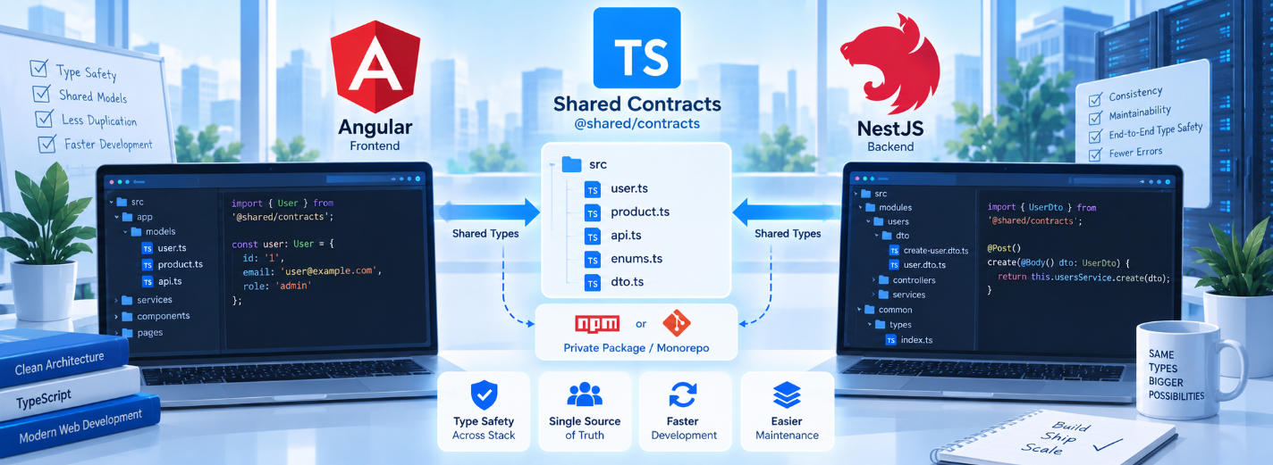 Shared TypeScript Contracts Between Angular and NestJS