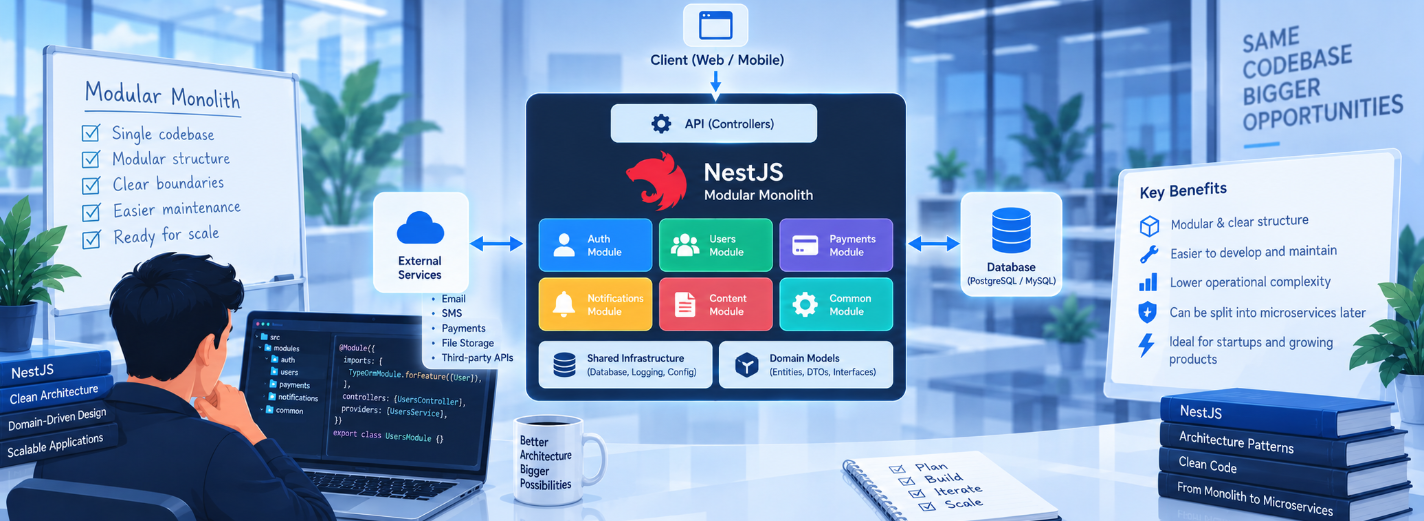 Modular Monolith with NestJS: A Practical Architecture Guide