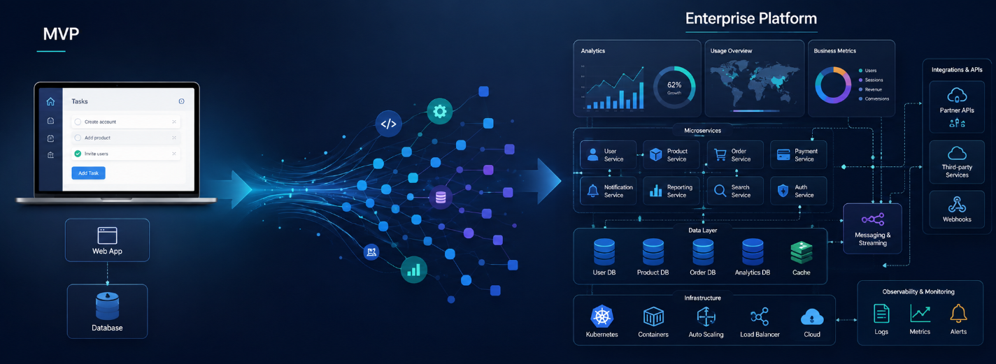NestJS Application Development Services: From MVP to Enterprise Platform