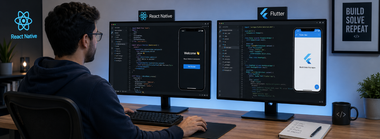 React Native чи Flutter: який фреймворк краще підходить для бізнес-застосунків?